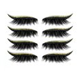thumbnail image 1 of 4pairs Reusable Eyelid And Eyelash Stickers Makeup Instant Easy Application, 1 of 1