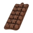 thumbnail image 5 of Chocolate Con Caramelo Molde de Silicona Lindo Moldeo Para Hornear Reutilizable Para Chapas de Cubos de Hielo Pudín, 5 of 5