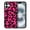 Black/Hot Pink Leopard, variant on WIRESTER Shockproof Soft Rubber Cover Case for Apple iPhone 16 6.1" 2024, Black/Hot Pink Leopard