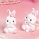 thumbnail image 3 of 4pcs encantadores cifras de conejo cifras de pastel adornos de dibujos animados hornear decoraciones de pastel, 3 of 7