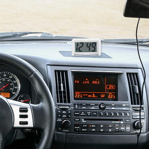 Horloge à jauge numérique de voiture pour tableau de bord automatique avec  tab