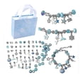 thumbnail image 1 of Kit para hacer pulseras con dijes, regalo de joyería artesanal para niños, niñas y adolescentes, 1 of 3