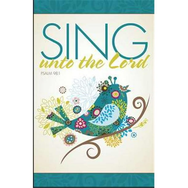 Anchor Wallace Publishers 73826 Bulletin Sing Unto The Lord