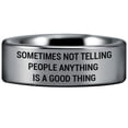 thumbnail image 4 of Tungsten Enigma Ring, 4 of 10