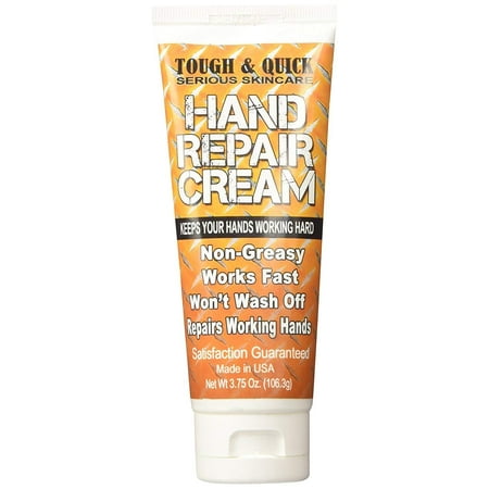 3 Pack Tough and Quick Non-Greasy Hand Repair Cream 3.75 Ounces (Best Non Greasy Hand Lotion)