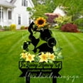 thumbnail image 3 of Handmadetneonsign Floral Mom And Baby Memorial Metal With Stake Baby Metal Stake Flowers Yard Stake 65363, 3 of 5