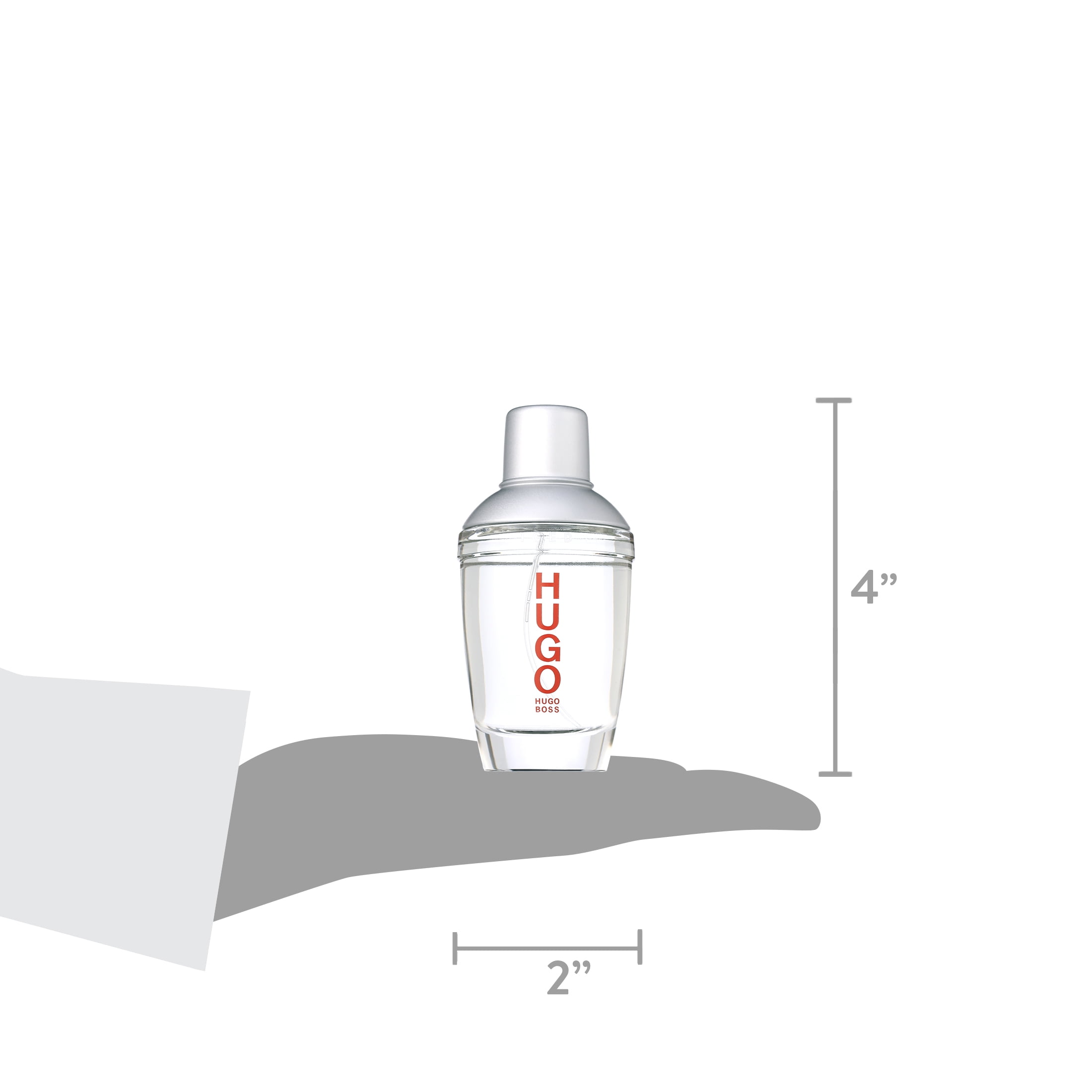 Hugo Iced Eau De Toilette Spray ,2.5oz, for Men, Scent Woody, by Hugo Boss