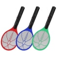 thumbnail image 2 of Toystoory Fly Swatter Electric 3-Layers Mesh Pest Repeller Bug Raqueta Inalámbrico Mango largo alimentada Repelente de insectos y plagas Azul, 2 of 6