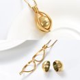 thumbnail image 4 of Teardrop with Sphere Small Urn Cremation Jewelry for Ashes Holder Necklace Memorial Jewelry Pendent for Ashes and Chain, 4 of 7