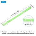 thumbnail image 2 of REGALWOVEN Water Bottle Lanyard, Adjustable Holder Shoulder Strap with Ring Buckle Clips for Hiking Walking Outdoor Fluorescent Green 3.5cm, 2 of 5