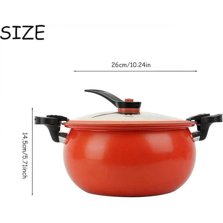 Multifunctional Large Capacity Non-stick Pressure Cooker, 8QT