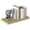 Natural Wood-24 Inch-1, variant on Large Floating Shelves For Wall 24" W X 12" D 1.2" H Deep 1 Pack Shelf Storage Space Mount Living Room Kitchen Bathroom Black