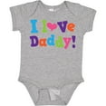 thumbnail image 3 of Inktastic I Love Daddy Girls Girls Baby Bodysuit, 3 of 5