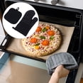 thumbnail image 6 of 1 Set Oven Mitts and Pot Holder Heat Resistant Oven Mittens for Kitchen, 6 of 6