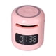 thumbnail image 3 of JM01 BT Reloj Altavoz Multifuncional Ajustable Portátil BT Reloj Altavoz Radio con Pantalla LED Rosa, 3 of 5