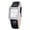 White, variant on BERNY Square Watches for Men, Vintage Quartz Analog Leather Watch with Date Calendar, Stainless Steel, Waterproof, Dress Mens Wrist Watch Gifts (Rose Gold)