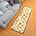 thumbnail image 3 of Dreamtimes Cute Summer Sunflowers Hallway Runner Rug 2'x6' Kitchen Rug with Rubber Backing Yellow Spots Non Slip Entryway Rug Runner Washable Soft Area Rug for Hallway Bedroom Kitchen Decor, 3 of 6