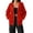 Red, variant on Women's Casual Drawstring Zip Up Hoodie with Pockets Ladies Lightweight Full Zipper Sweatshirt Jacket Soft Pullover Hoody Coat