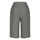 thumbnail image 5 of WILLBEST Pantalones Casuales para Mujer, Pantalones Cortos de Verano Cómodos, Uso Diario Versátil, Diseño de Color Sólido, Ajuste Relajado para Darle Estilo. Chica, 5 of 6