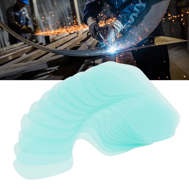 Juego De Cubierta Exterior Para Gafas De Soldadura, 10 Piezas De Policarbonato Seguro, 1 Mm De Espesor, Gran Protección, Cubierta De Lente Para Gafas De Soldadura Para Fábrica
