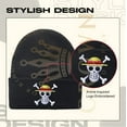 thumbnail image 2 of Anime Beanie Hat Winter Caps for Men and Womens Beanies, Cuffed Knit Graphic Beanie, Comfy and Soft Embroidered Anime Hat, OneP, 2 of 7