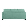 thumbnail image 6 of Saltoro Sherpi Contemporary Sectional Sofa With Reversible Chaise , Teal Green, 6 of 8