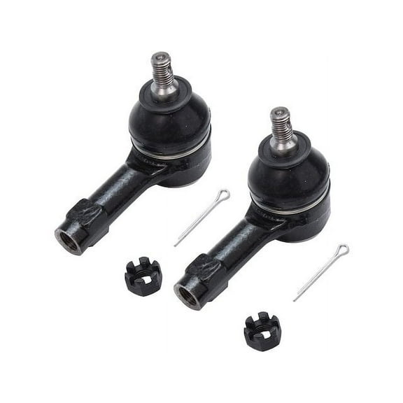 Outer Tie Rod Set - Compatible with 2002 - 2007 Mitsubishi Lancer 2003 2004 2005 2006