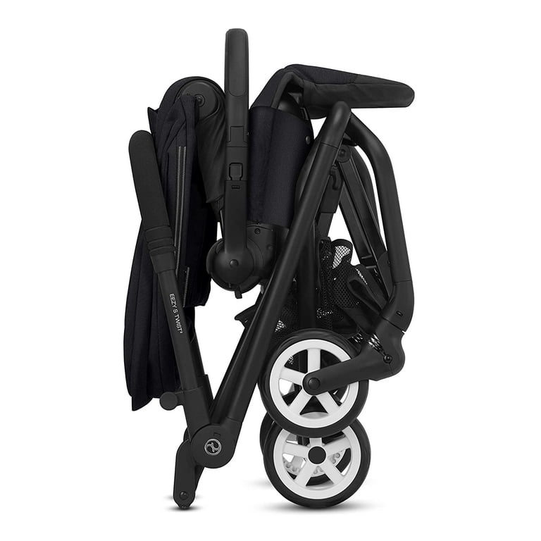 Cybex Eezy S Twist Lightweight Stroller, Deep Black