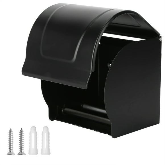 Estante impermeable para pañuelos montado en la pared