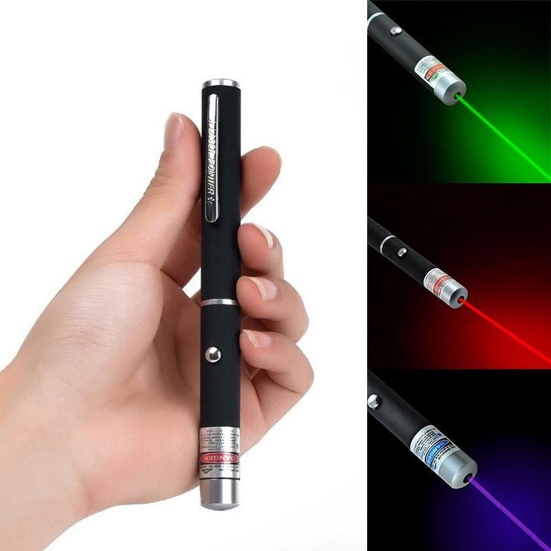 Ultra Slim High Power Laser Pointer Red Laser 5mW Laser Pen Visible Beam Light 