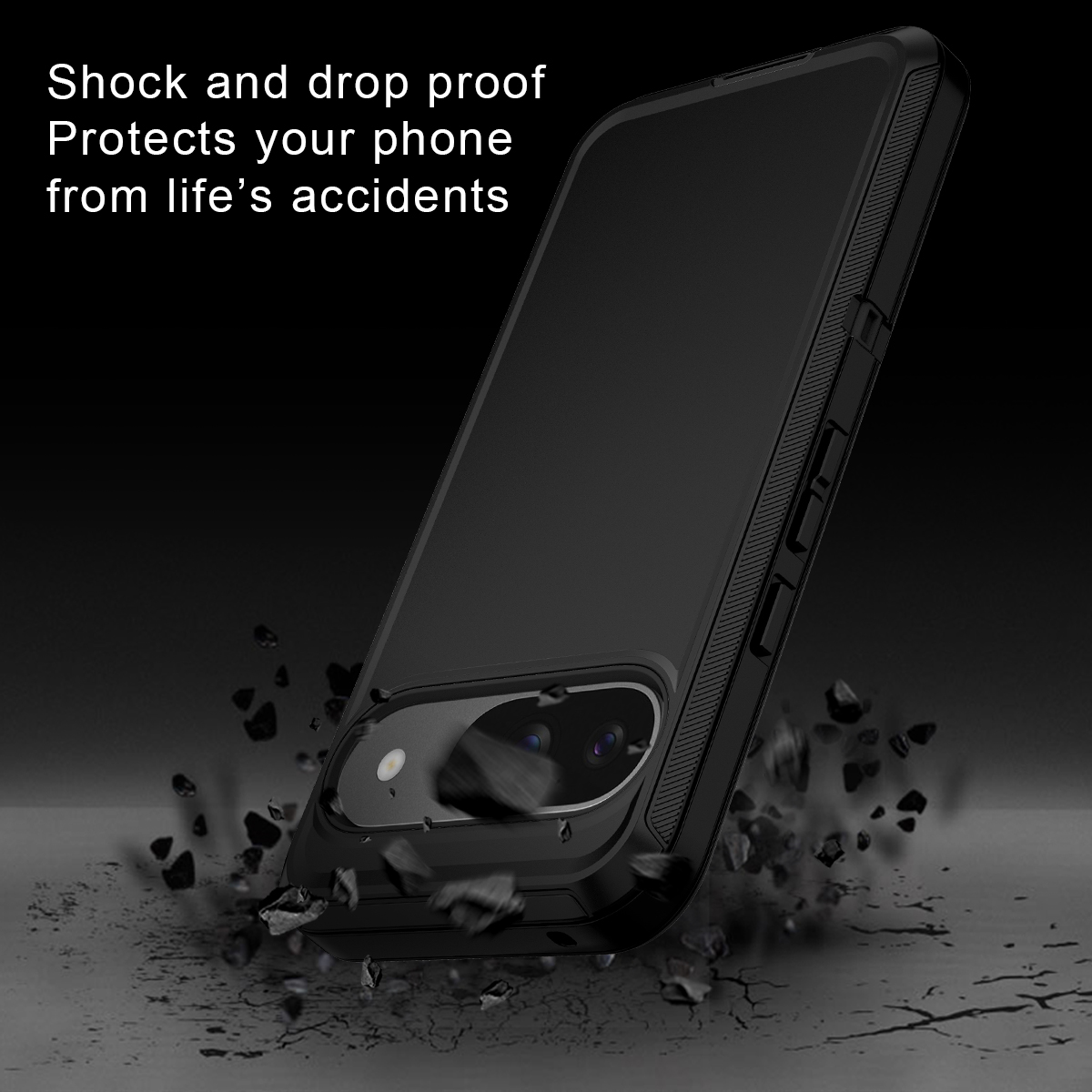 Petocase Google Pixel 9 Pro Case Black Rugged photo 7