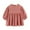 Pink, variant on Ytdscs Toddler Girls Long Sleeve Dress Kids Cotton Linen A-Line Casual Dresses Baby Solid Color Loose Swing Princess Dress for Spring Fall Size 1-6 Years