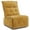 Mustard Yellow, variant on MCombo Wall Hugger Armless Power Recliner Chair, 29.5" Extra Wide Seat, Oversized Fabric Powered Reclining Sofa for Living Room, Small Space ALR01