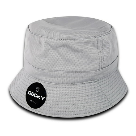 Decky 5110 Relaxed Mesh Buckets Hat-Grey
