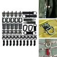 thumbnail image 3 of Attachments for Backpack Belt Bags, Accessories Kit with Pouch Grimloc Locking Clip Strings Buckle, 3 of 9