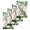 Multicolor, variant on Easter Kitchen Dish Towels for Drying Dishes Set of 2, Country Spring Rabbit Botanical Eucalyptus Leaves Waffle Weave Microfiber Hand Tea Bathroom Towels Quick Dry & Absorbent Towel 12x12