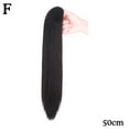 thumbnail image 2 of 40/50cm Long Straight Ponytail Claw Clip in Hairpieces Women's V7V1 Fake L, 2 of 4