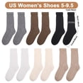 thumbnail image 2 of Bocaoying 6 Pack Slouch Socks for Women, Soft Cotton Scrunchie Socks for Women 5 to 9.5, 2 of 8