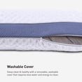 thumbnail image 6 of Bedgear Balance Performance Pillow – 1.0 - Moisture Wicking Bed Pillow for All Sleep Positions - Medium Firmness Bed Pillow - Washable Removable Cover, 6 of 9