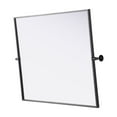 thumbnail image 5 of Elegant Kitchen and Bath Amoura 40X30 Pivot Mirror In Black, 5 of 15
