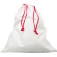 thumbnail image 3 of Bolsas de regalo con cordón de algodón liso personalizadas de alta calidad, saco de Papá Noel de Navidad en blanco con sublimación de lona grande, 3 of 4