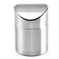 thumbnail image 1 of Fashionclubs Stainless Steel Desk Bin,Countertop Can Polish compatible with Machine, 1 of 5