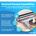 thumbnail image 3 of Lofaho 3-in-1 Magic Vacuum Sealer Machine for Food Storage Air-Top & Hose Handheld Vacuum Sealer Include 10 Sealing Bags, 10 Containers (Two Sizes x 5ea), Top Film (1ea), EPL Film (1ea), 3 of 6
