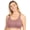 Premium Plum, variant on Fit for Me by Fruit of the Loom Women's Supportive Seamless Wirefree Bra, Style FT1048, Sizes L to 4XL