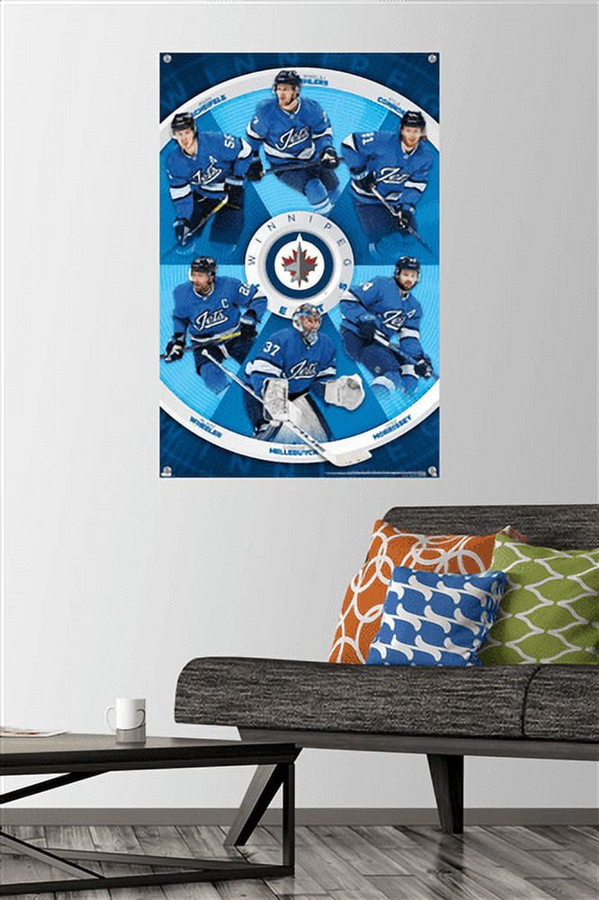 NHL Winnipeg Jets - Team 21 Wall Poster with Push Pins, 22.375" x 34"