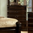 thumbnail image 2 of Furniture of America Nielene Transitional 5-Drawer Chest, Cherry, 2 of 5