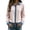 Z02 Pink, variant on Oversized Button Down Shirts for Women Long Sleeve Casual Collar Regular Fit Striped Shirt Lightweight Work Office Tops with Pocket Black L