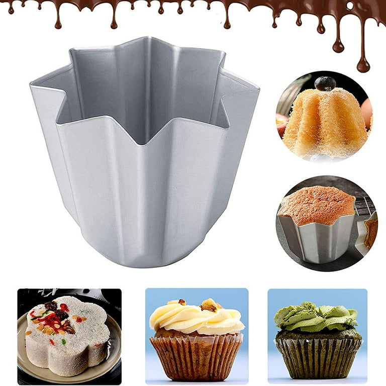 1000/750/500 Grams Pandoro Mould 3 Size Anodised Aluminium Silver for DIY  Baking Cake Craft Pastry Bakeware Decoration, Professional Mould Shape for