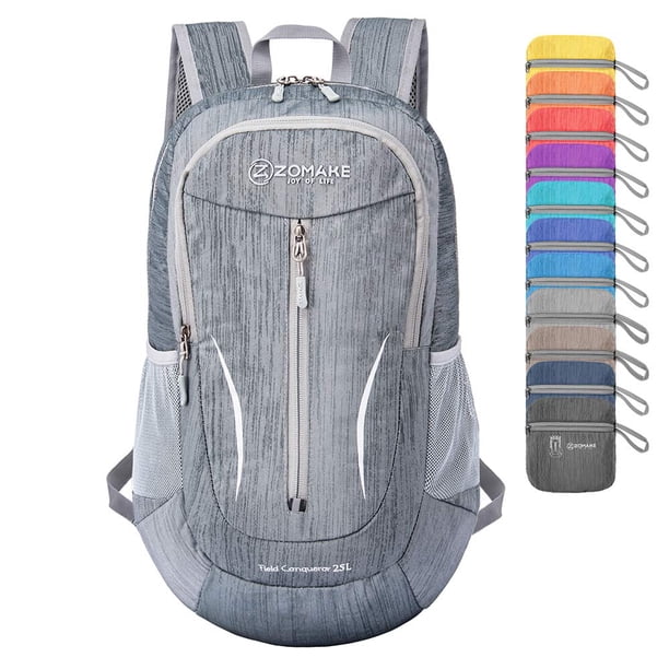 Mochila ZOMAKE 25L Ultraligera Plegable Resistente al Agua