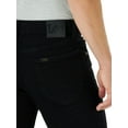 thumbnail image 5 of Lee Men's Legendary Regular Fit Tapered Leg Jean Overdye Black Denim Comfort New, 5 of 5